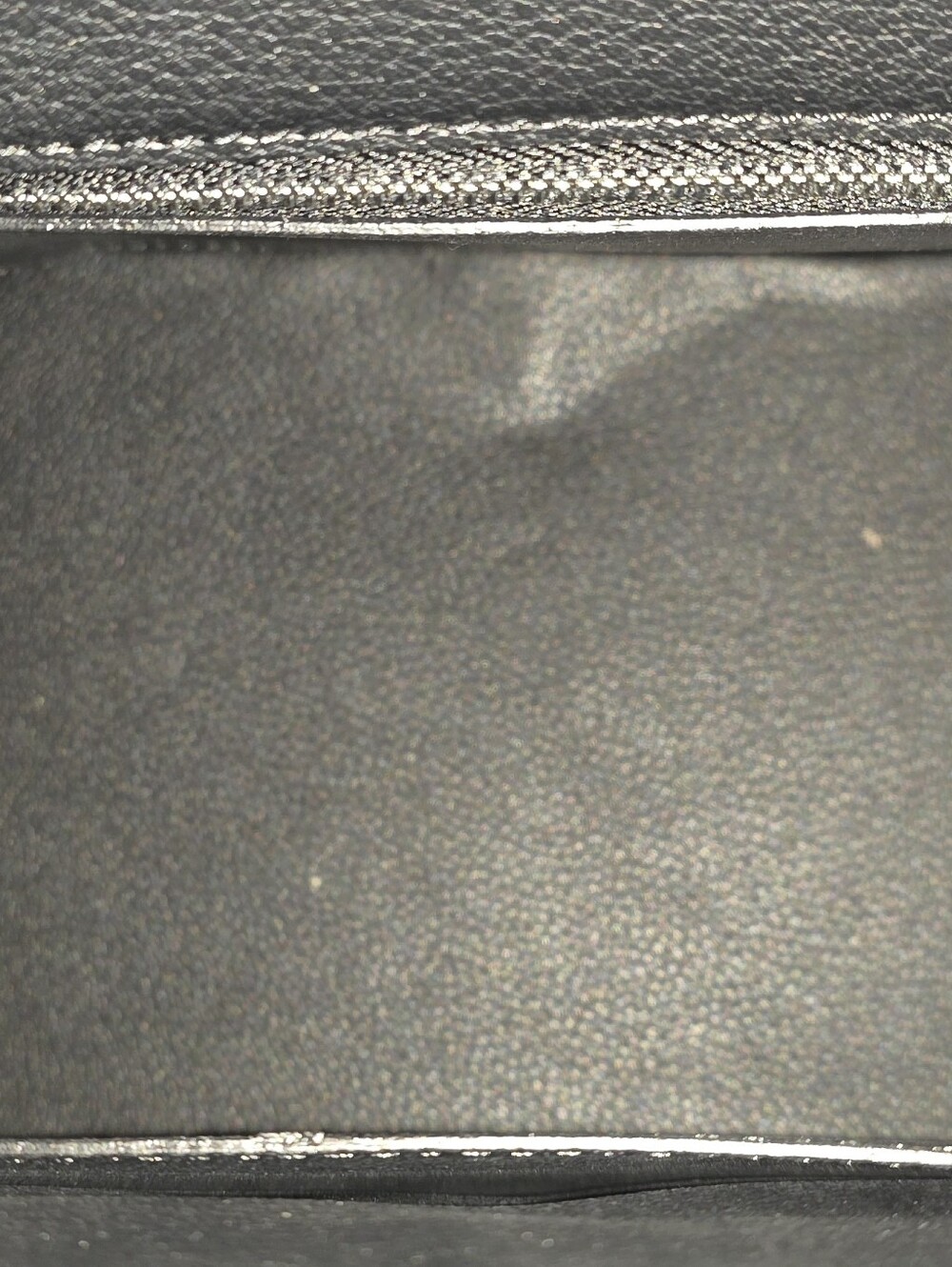 Black Firkin Rock Satchel Handbag with Silver Hardware 25cm - Picture 6 of 6